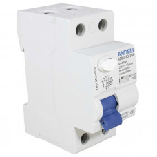 Автоматический выключатель ADB1L-63 2P 16A 30mA тип AC 6kA