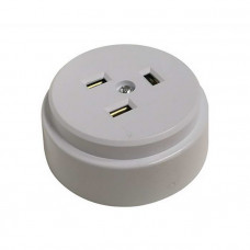 Розетка электрическая РШ 2P+PE 250В белая