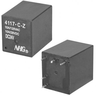 Электромагнитное реле 4117-C-Z-10A-24VDC-1.0