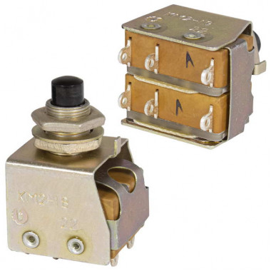 Кнопочный переключатель КМ2-1В