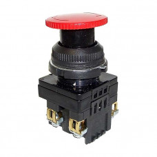 Кнопочный переключатель КЕ201 исп.5 (красная)