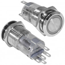 Кнопка антивандальная LAS2GQF-11ZE/B/N on-on