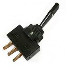 Тип - тумблер с удлиненным рычагом (без подсветки) ASW-13-102 on-on черный