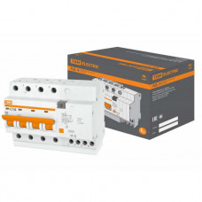 Автоматический выключатель АД-4 4Р C16 30мА 4.5кА тип АС