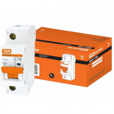 Автоматический выключатель ВА47-100 1Р 10А 10кА х-ка С