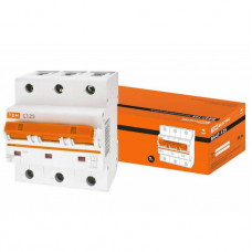 Автоматический выключатель ВА47-125 3Р 125А 15кА х-ка С