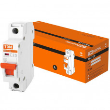 Автоматический выключатель ВА47-29 1Р 25А 4.5кА х-ка С