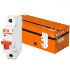 Автоматический выключатель ВА47-29 1Р 6А 4.5кА х-ка С