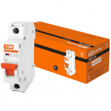 Автоматический выключатель ВА47-29 1Р 50А 4.5кА х-ка С