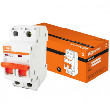 Автоматический выключатель ВА47-29 2Р 2А 4.5кА х-ка С