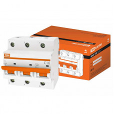 Автоматический выключатель ВА47-100 3Р 16А 10кА х-ка С