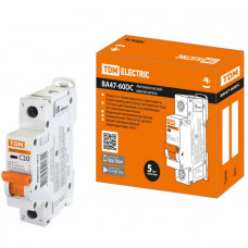 Автоматический выключатель ВА47-60DC 1P 20А 6кА х-ка С 220В