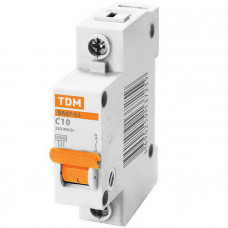 Автоматический выключатель ВА47-63 1Р 10А 4.5кА х-ка С