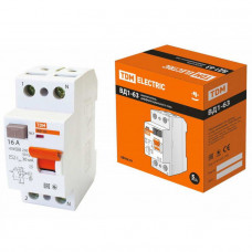 Автоматический выключатель ВД1-63 2Р 16А 30мА