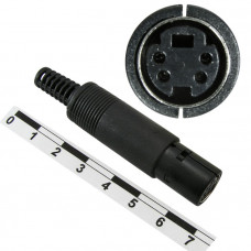 DIN разъём MDN-4HF