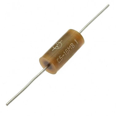 Постоянный резистор до 2 вт С5-16МВ-1Вт 0.75 ом