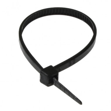 Тип - стяжка кабельная нейлоновая неразъемная 100x3 black (100шт)