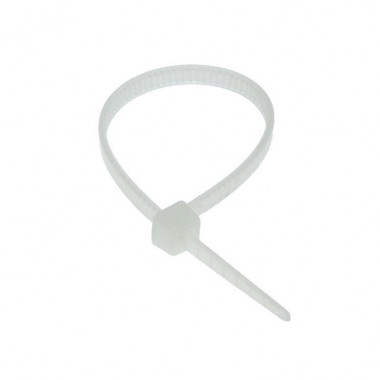 Тип - стяжка кабельная нейлоновая неразъемная 100x3 white (100шт)