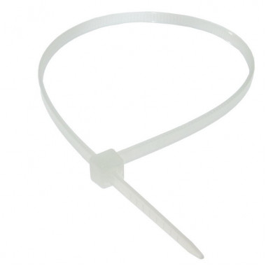 Тип - стяжка кабельная нейлоновая неразъемная 250x4 white (100шт)
