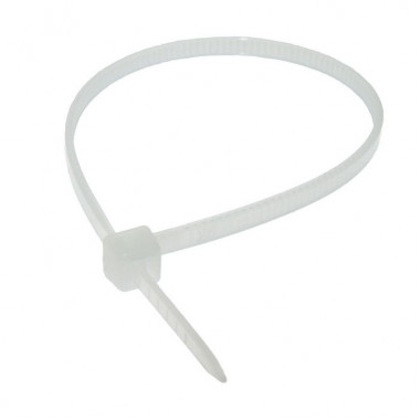 Тип - стяжка кабельная нейлоновая неразъемная 150x3 white (100шт)