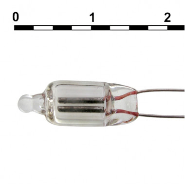 Тип - лампа неоновая миниатюрная NE-2 6x16