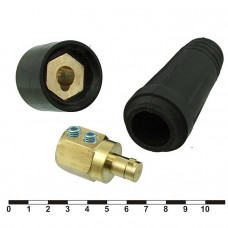 Тип - Силовой разъем для сварочного аппарата серии DKJ-1 (комплект подключения) DKJ-1 500A 70-95mm2