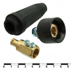 Тип - Силовой разъем для сварочного аппарата серии DKJ (комплект подключения) DKJ 250A 25-35mm2