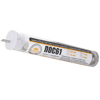 Припой ПОС 61 Т. d=0.8 колба 10г.