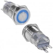 Кнопка антивандальная LAS2GQPF-11ZE/B/N on-on