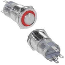 Кнопка антивандальная LAS2GQPH-11E/R/N on-(on)