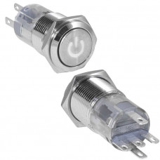 Кнопка антивандальная LAS2GQF-11ZDT/w/N on-on