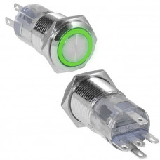 Кнопка антивандальная LAS2GQF-11ZE/G/N on-on