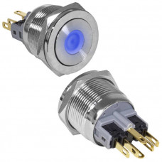 Кнопка антивандальная GQ22PF-11D/B/N on-(off)+off-(on)