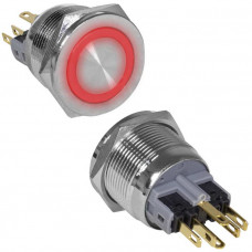 Кнопка антивандальная GQ22PF-11ZE/R/N on-off+off-on