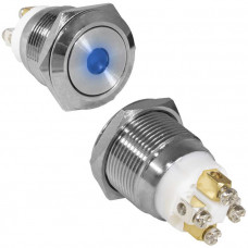 Кнопка антивандальная GQ19F-10D/B/N off-(on)