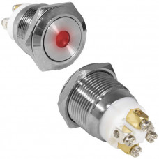 Кнопка антивандальная GQ19F-10D/R/N off-(on)