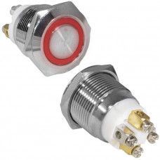 Кнопка антивандальная GQ19F-10E/R/N off-(on)