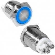 Кнопка антивандальная GQ19F-10ZE/B/N off-on