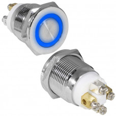 Кнопка антивандальная GQ19PF-10E/B/N off-(on)