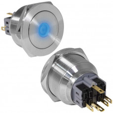 Кнопка антивандальная GQ25PF-11D/B/N on-(off)+off-(on)