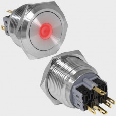 Кнопка антивандальная GQ30-11D/R/N on-(off)+off-(on)