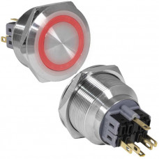 Кнопка антивандальная GQ30-11ZE/R/N on-off+off-on