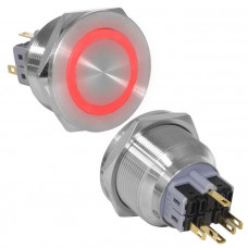 Кнопка антивандальная GQ30PF-11E/R/N on-(off)+off-(on)