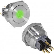 Кнопка антивандальная GQ30PF-11ZD/G/N on-off+off-on