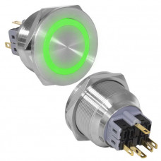 Кнопка антивандальная GQ30PF-11ZE/G/N on-off+off-on