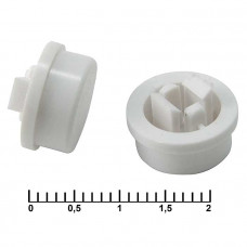 Тип - колпачок тактовой кнопки 12х12 A24 White