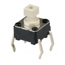 Тактовая кнопка KAN0611-0731W 6x6x7.3 mm