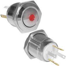 Кнопка антивандальная GQ16B-10D/JL/R/N off-(on)