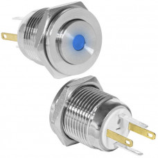 Кнопка антивандальная GQ16PH-10D/JL/B/N off-(on)