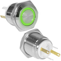 Кнопка антивандальная GQ16F-10E/JL/G/N off-(on)